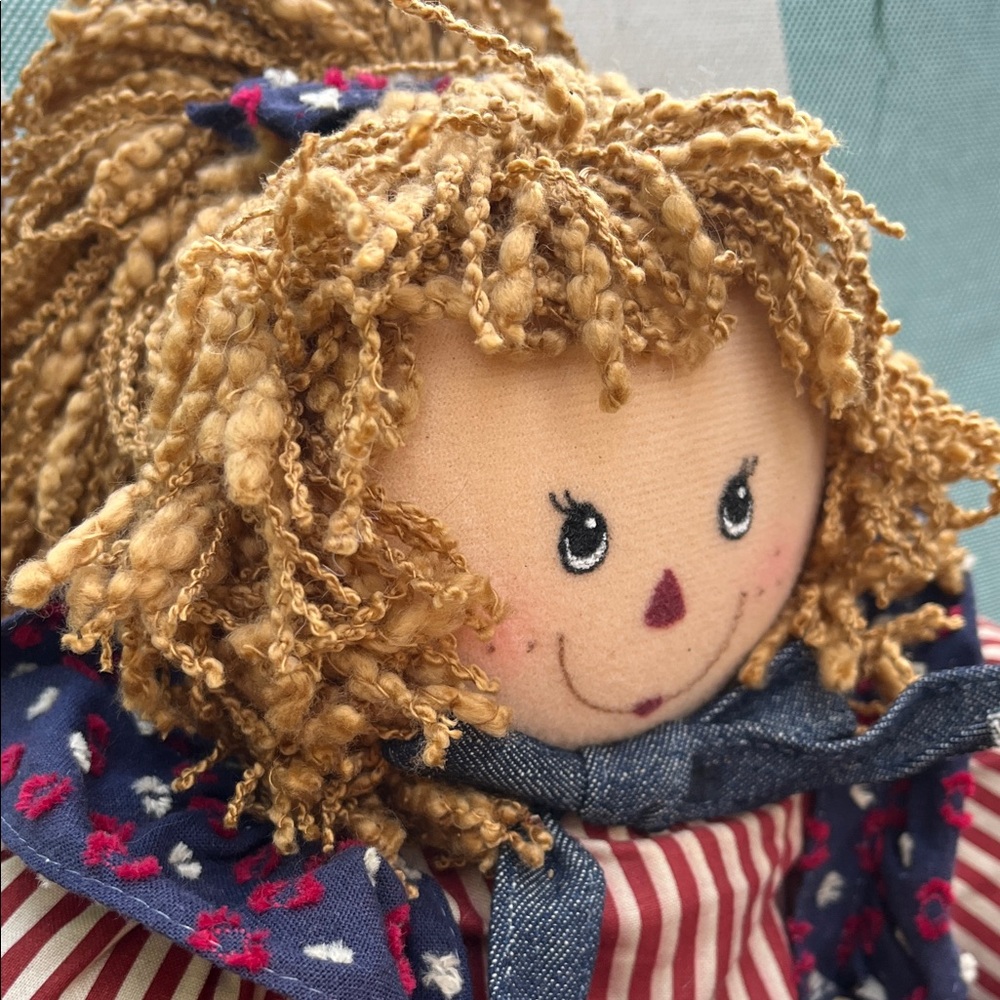Primitive Raggedy Ann Doll - Picture 2 of 5